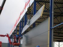 работы с сендвич панелями в Геленджике